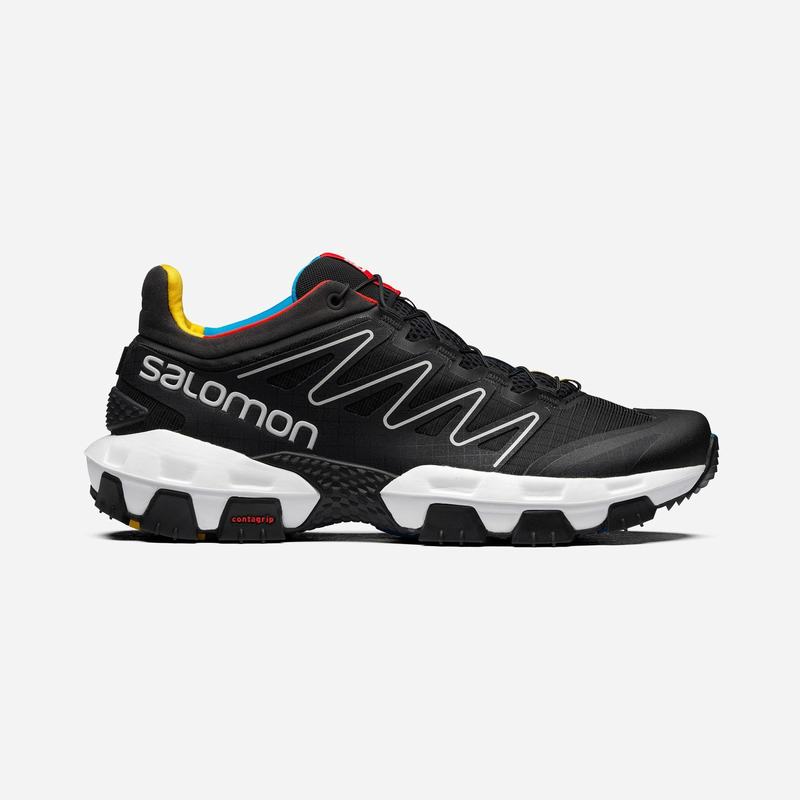 SALOMON XA PRO STREET Philippines - Women's Trail Running Shoes - Black/White | 174839-LQN